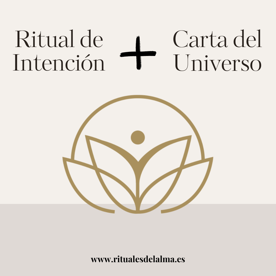 Imagen representativa del pack espiritual que incluye la Carta del Universo y un Ritual de Intención personalizado en formato digital